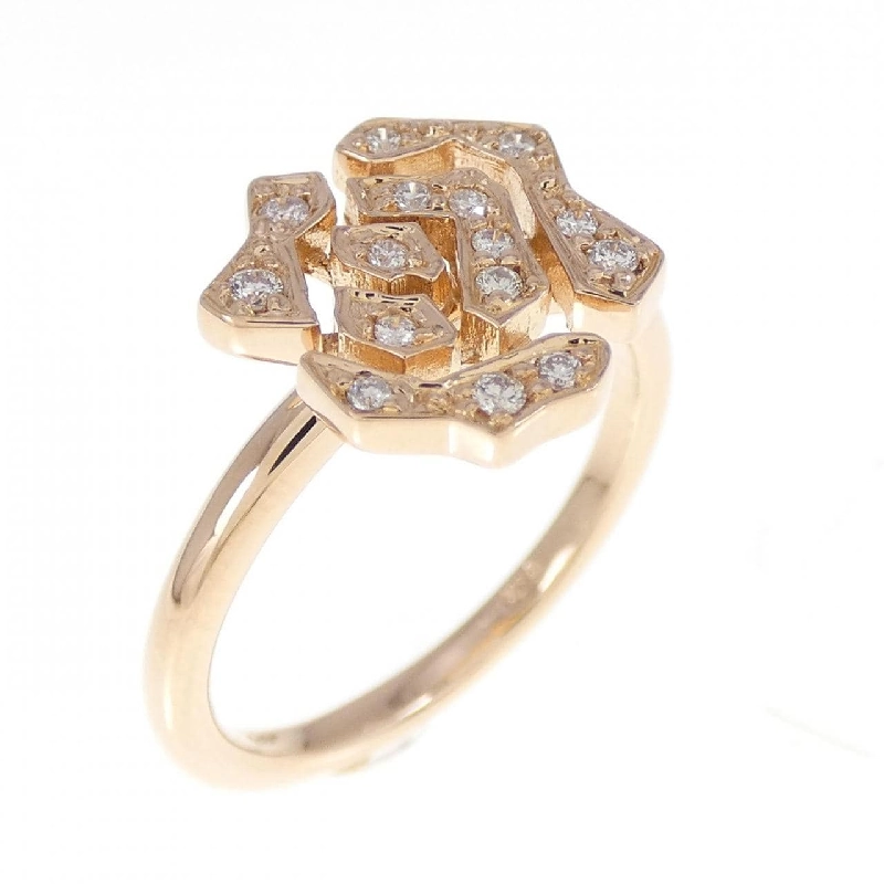 Nhẫn kim cương K18PG hồng 0.10CT 672606