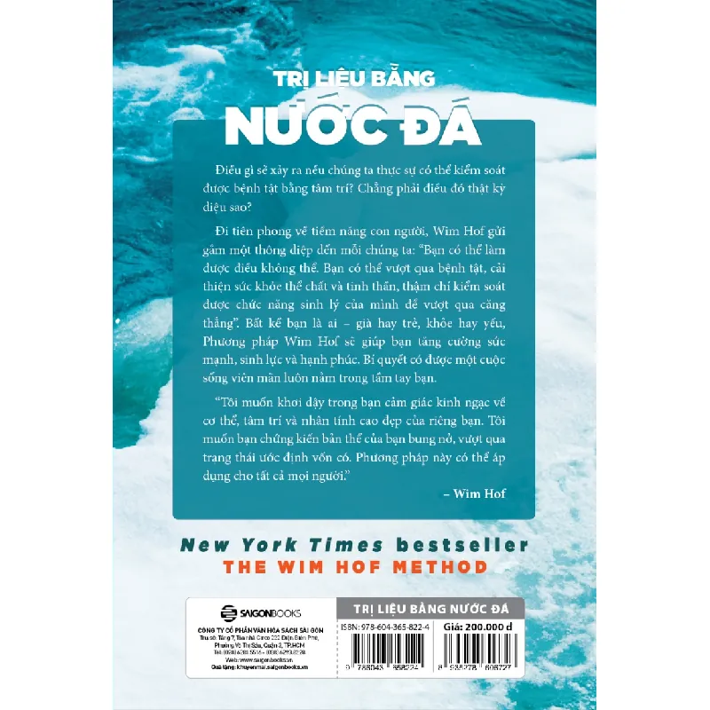 Trị Liệu Bằng Nước Đá - Wim Hof 296699