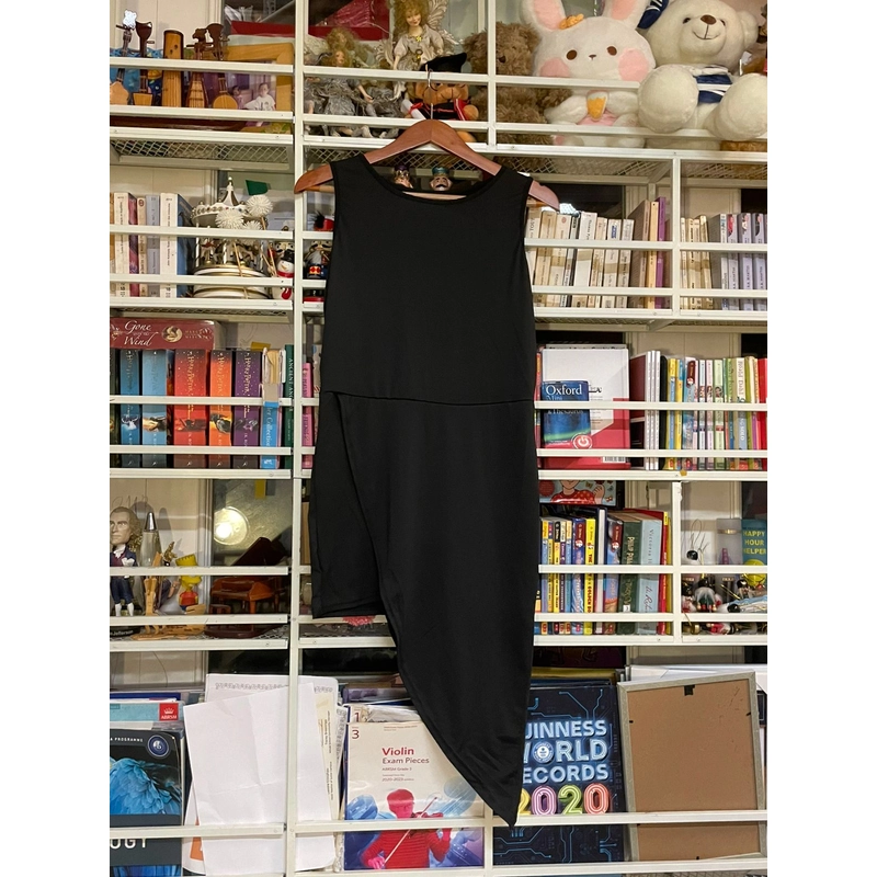 Đầm đen midi 530092