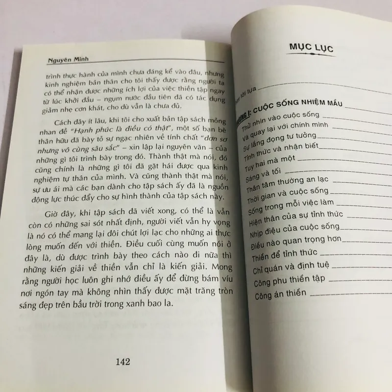 SỐNG THIỀN  - 142 trang, nxb: 2016 564903