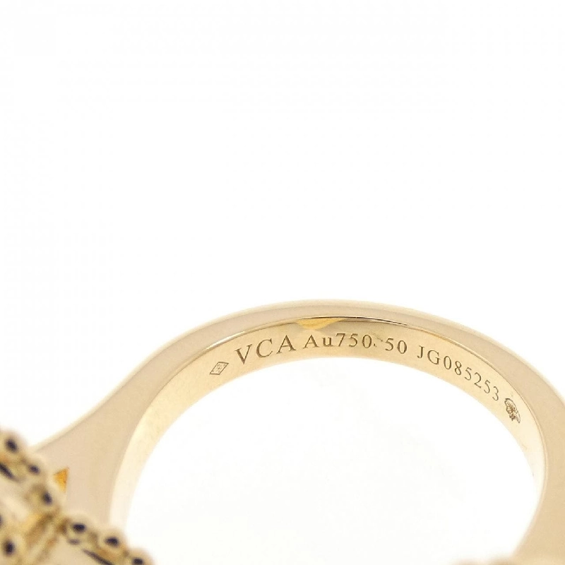 Nhẫn Van Cleef & Arpels Alhambra May Mắn - Hàng hiệu Authentic 837958