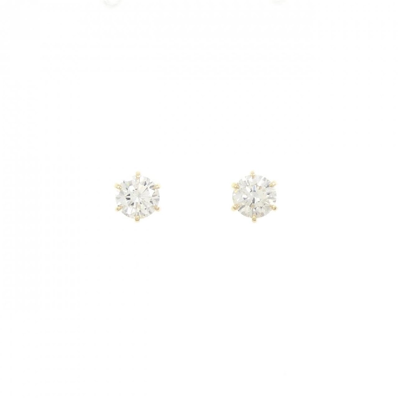 K18YG/ST Bông tai kim cương 0.500CT 0.540CT G-H SI2 VG - Hàng hiệu Chính hãng 872026