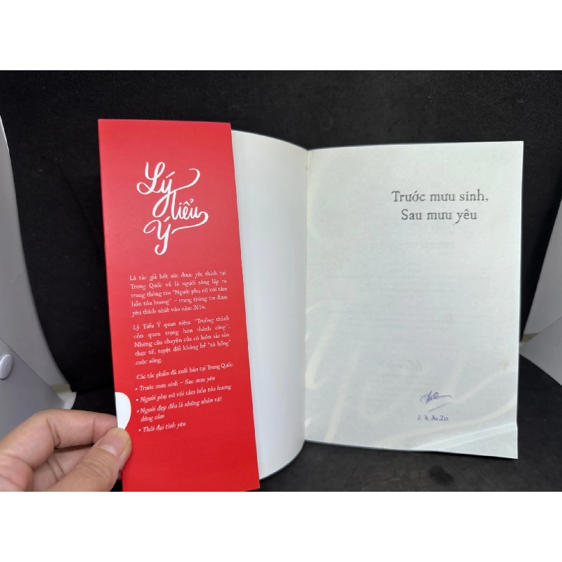 Trước Mưu Sinh, Sau Mưu Yêu, Lý Tiểu Ý, 2018, Mới 90% (Có ký tên) SBM270325 918909