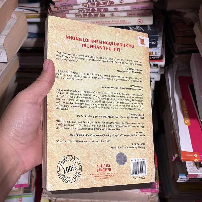 II Sách Kỹ Năng: Tác Nhân Thu Hút - JOE VITALE - 2011 779269