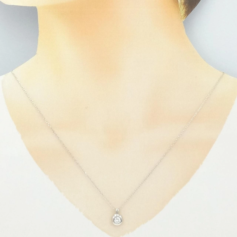 Dây chuyền kim cương PT900/PT850 0.23CT - Hàng hiệu Chính hãng 857300