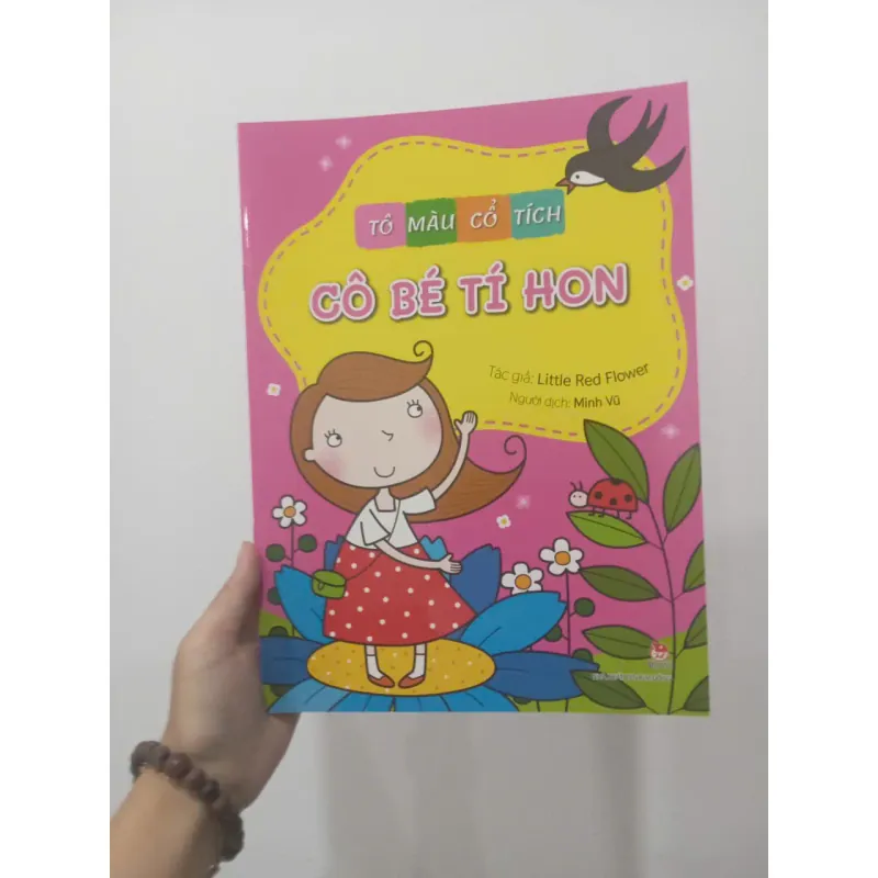Tô màu cổ tích - cô bé tí hon 974178