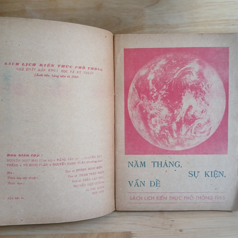 Almanach - Sách Lịch Kiến Thức Phổ Thông 1985 448027