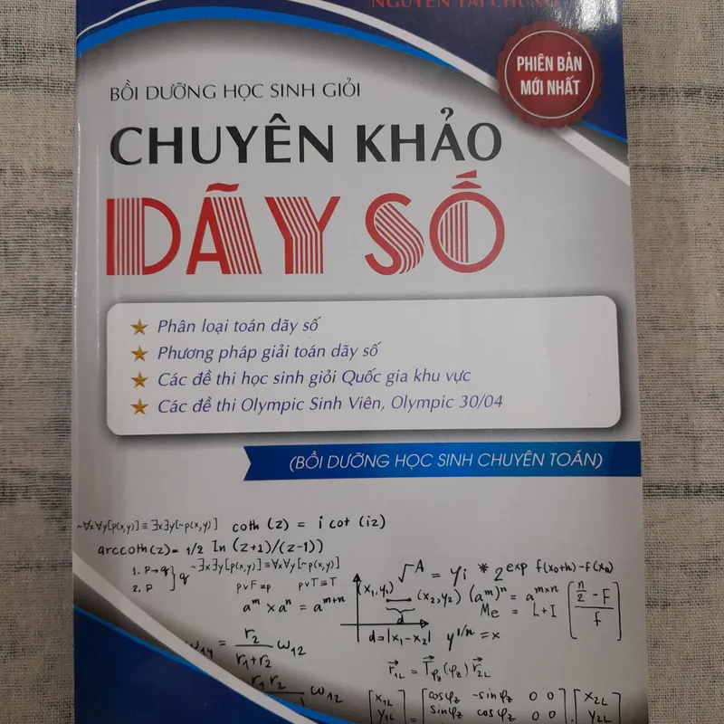 Toán Chuyên khảo dãy số- bồi dưỡng học sinh Chuyên Toán 571873
