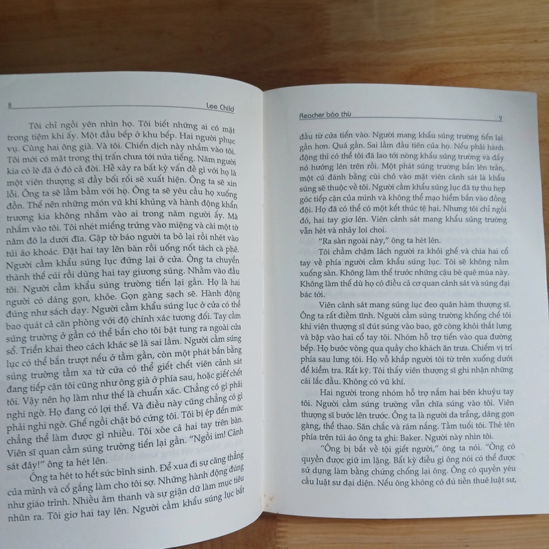 Reacher Báo Thù - Lee Child 549827