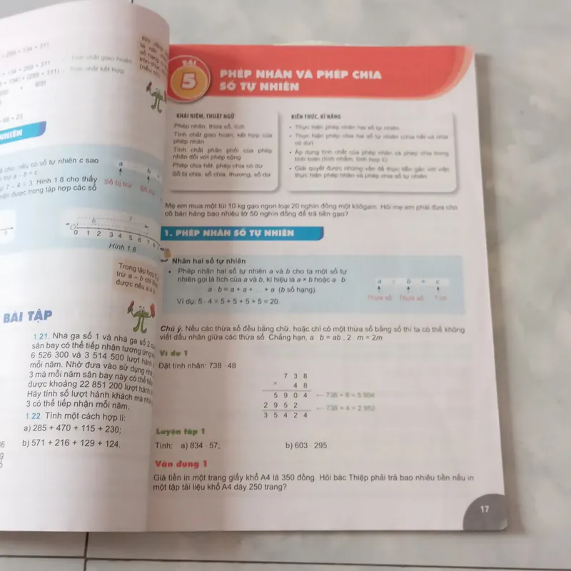 SGK Toán Tập 1 Lớp 6-Kết Nối Tri Thức Với Cuộc Sống  563456