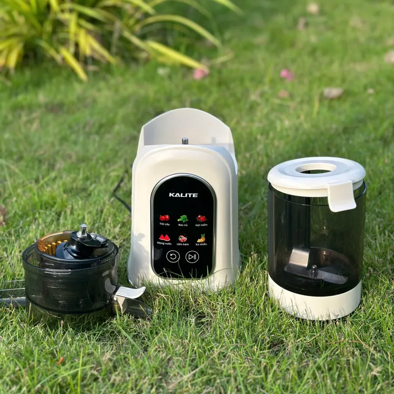 Máy ép chậm Kalite KSJ569 ép kiệt bã 99% không sinh nhiệt tích hợp làm kem 779652