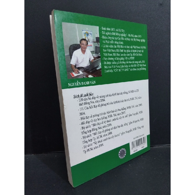 Hỏi đáp về phòng trừ dịch bệnh cây trồng quyển 5 cây ăn trái mới 80% ố dấu mộc trang đầu 2008 HCM1001 Nguyễn Danh Vàn KỸ NĂNG 366766