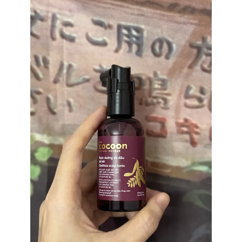 (New) Nước dưỡng da đầu Bồ Kết Cocoon 50ml giảm gàu chăm sóc da đầu 752272
