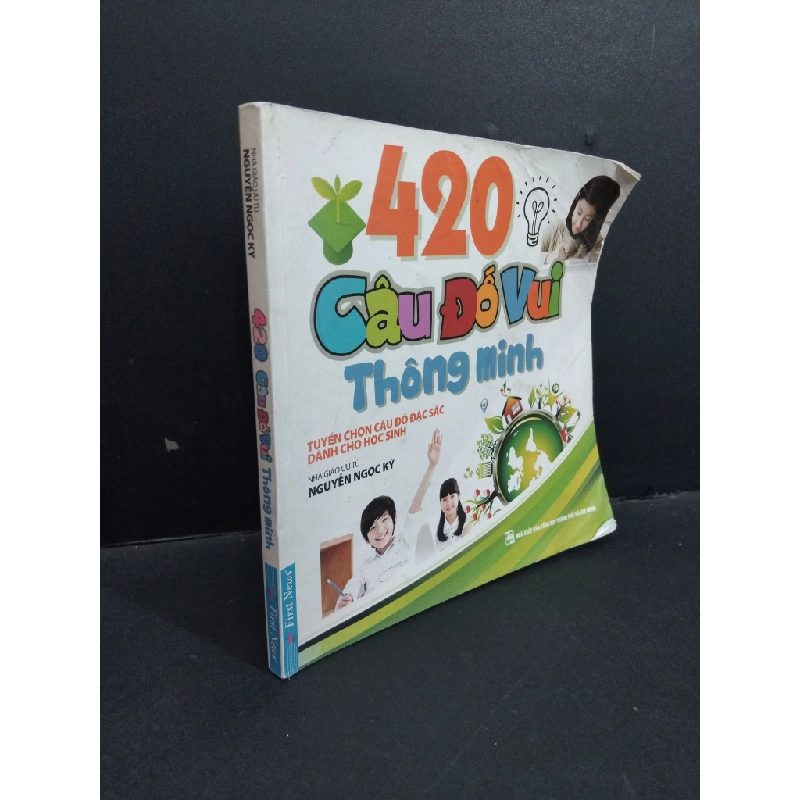 420 câu đố vui thông minh mới 60% bìa có nếp gấp có chữ 2015 HCM0612 Nguyễn Ngọc Ký MẸ VÀ BÉ 356559