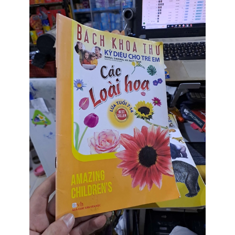 Bách Khoa Thư Kỳ Diệu Cho Trẻ Em - Các Loài Hoa Lứa Tuổi 7-14 - Rahul Singhal, Xact Team - - MẸ VÀ BÉ - HCM3012 Blogmeo040226 793371