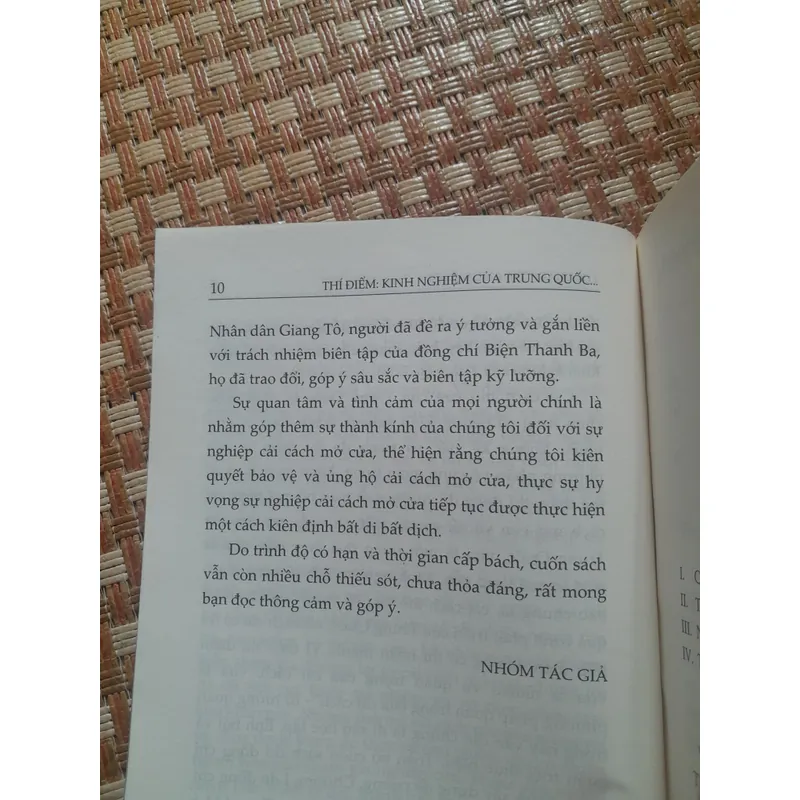 THÍ ĐIỂM KINH NGHIỆM CỦA TRUNG QUỐC TRONG CẢI CÁCH 735920