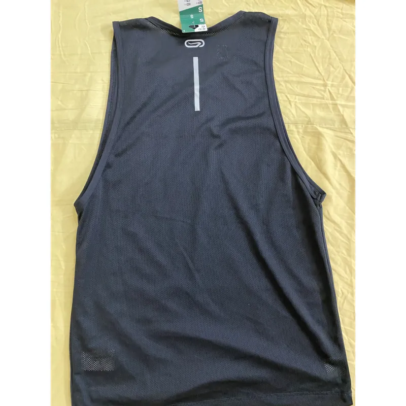 Áo ba lỗ Decathlon nam đen size S nguyên tag 996620