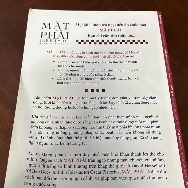 Mặt phải- đi tìm những cơ hội trong cuộc spongs Adam J Jackson 759236