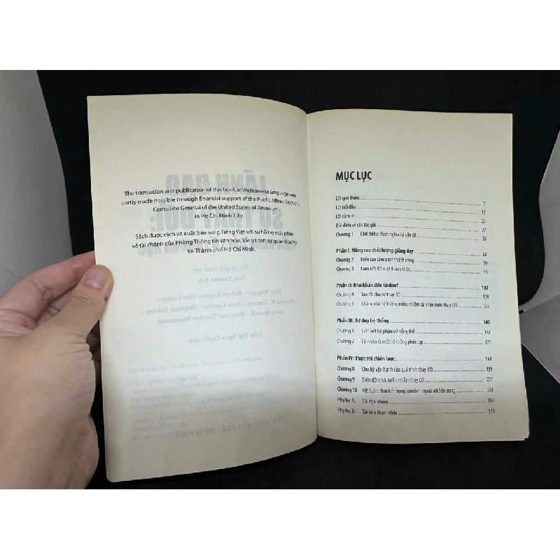 [Phiên Chợ Sách Cũ] Cẩm Nang Cải Tổ Trường Học, 2011 - Nhóm chuyên gia nghiên cứu cải tổ trường học H1108 SBM 919551