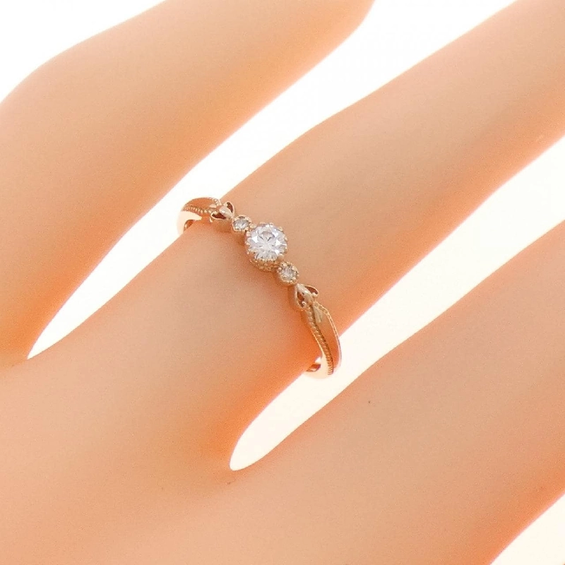 Nhẫn kim cương K18PG 0.09CT - Hàng hiệu Chính hãng 848640