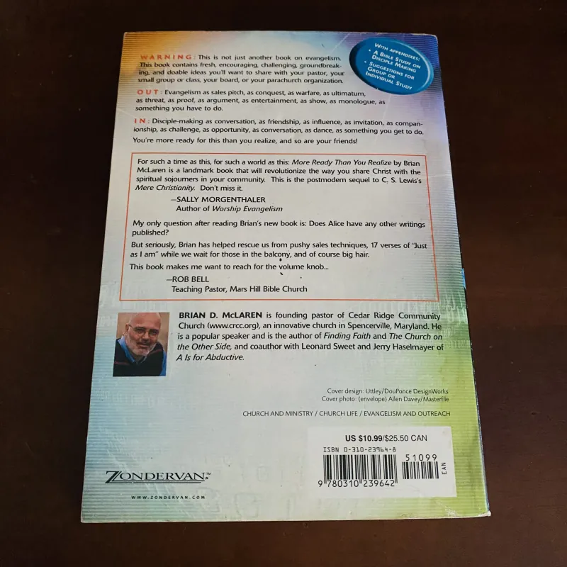 More ready than you realize - Brian D.Mc laren 775889