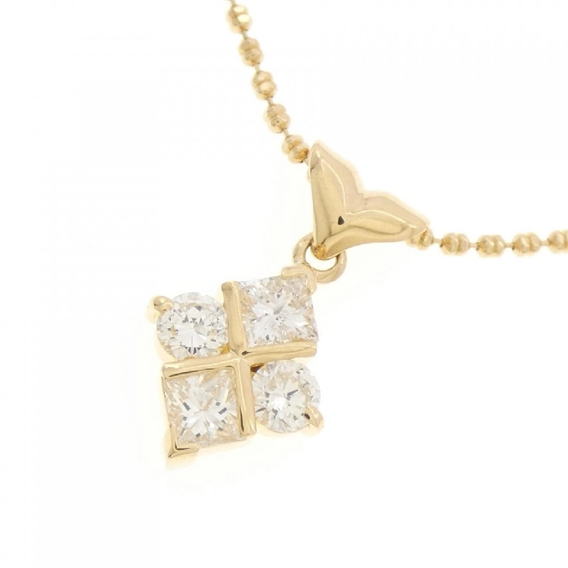 K18YG Dây chuyền kim cương 0.70CT - Hàng hiệu Chính hãng 860695