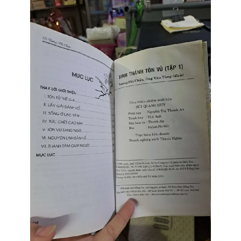 Binh thánh tôn vụ (tập1, 2) - Vương Phi Chấn VĂN HỌC VAVO0910 588651