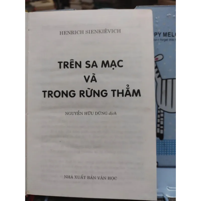 Sách: Trên sa mạc và trong rừng thắm - Henrich Sienkiêvich (A2) 587148