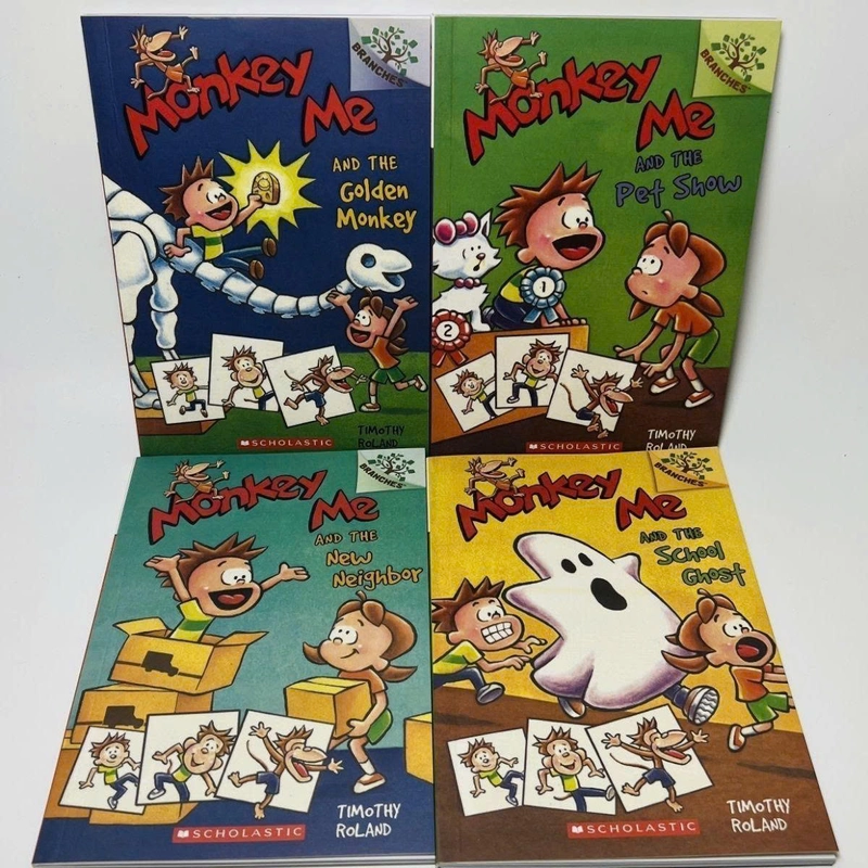Bộ truyện Monkey Me (4 cuốn tiếng Anh) 463076