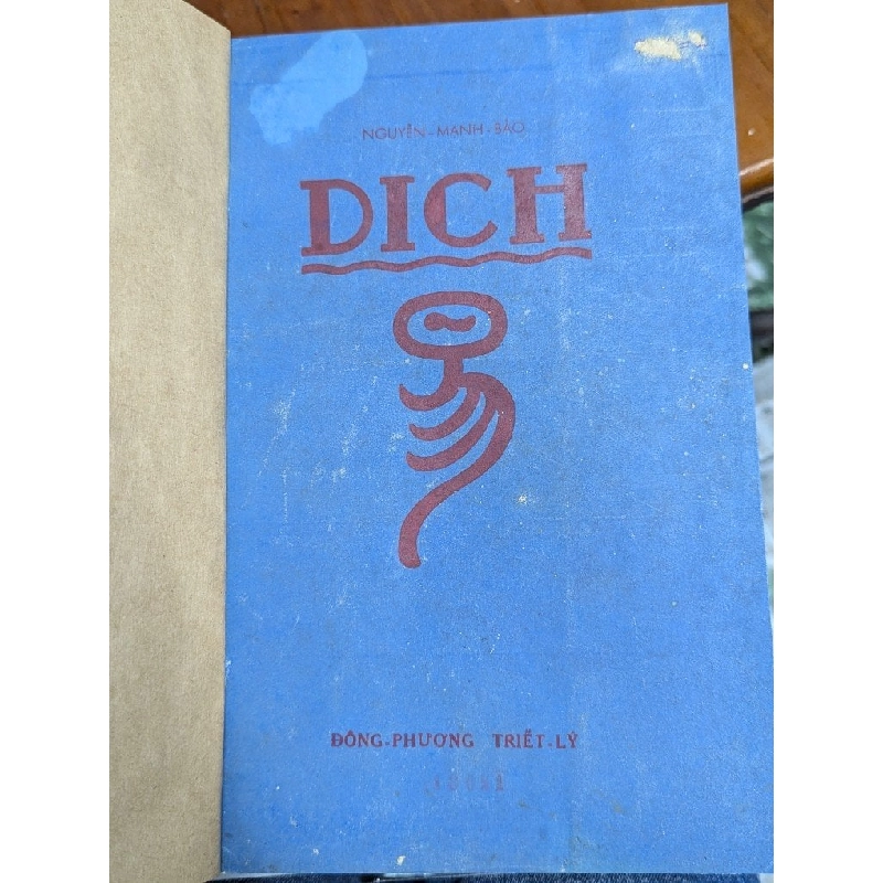 DỊCH KINH TÂN KHẢO - NGUYỄN MẠNH BẢO bản gốc trước 1975 122106