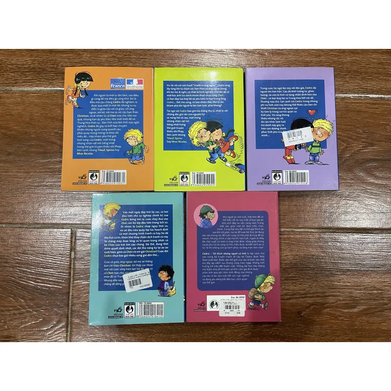 Tôi thích đi học - Tôi không thích nghỉ hè - Tương Tư - Hãy bầu cho tớ…. 5 cuốn Cedric (6) 531969