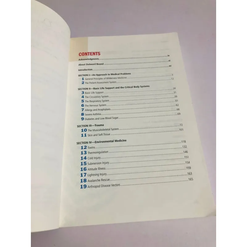 OUTWARD BOUND – WILDERNESS FIRST-AID HANDBOOK (Jeffrey Isaac, PA-C) 756233