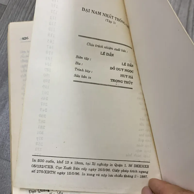 Đại nam nhất thống chí, quốc sử quán triều nguyễn. Full bộ 5 tập. 4a4 755367