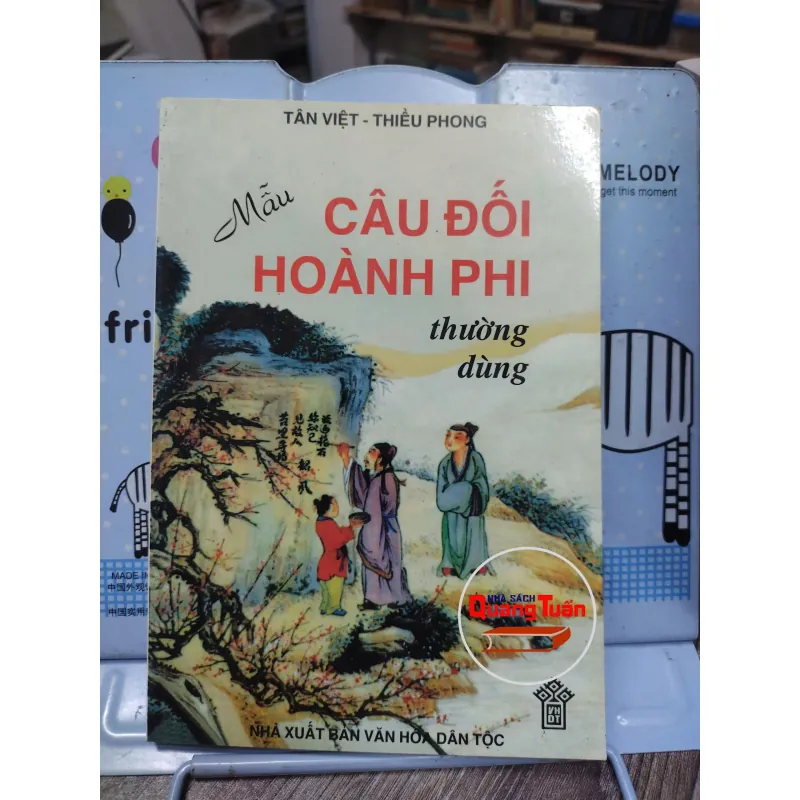 Sách: Mẫu câu đối hoành phi thường dùng (A2) - Tác giả: Tân Việt - Thiều Phong 674681