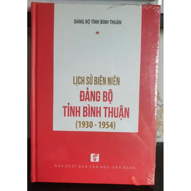 Sách Lịch Sử Biên Niên Đảng Bộ Tỉnh Bình Thuận 1930-1954 660620
