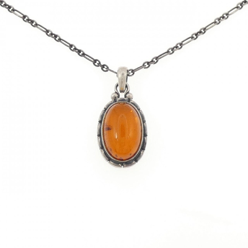 George Jensen vòng cổ hổ phách - Hàng hiệu Authentic 844575