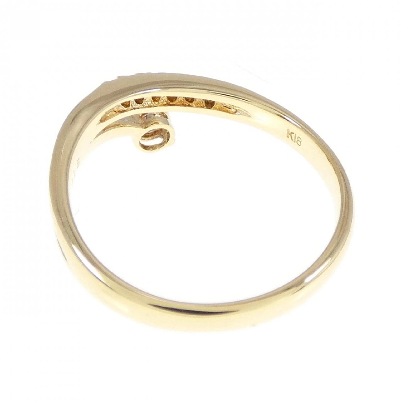 Nhẫn kim cương K18YG 0.15CT 671771