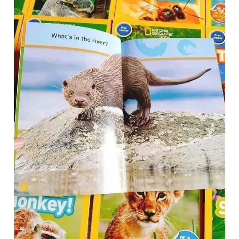 National Geographic kids - Level pre reader 30 cuốn giấy bóng đẹp tặng Audio 1000806