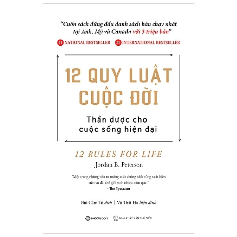 12 quy luật cuộc đời: Thần dược cho cuộc sống hiện đại - Jordan B. Peterson2020 New 100% HCM.PO 367821