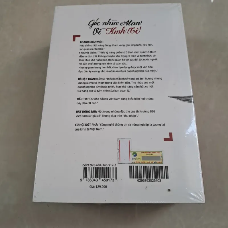  Góc Nhìn Alan - Bộ Di Sản Alan Phan (sách mới chưa xem) 785013