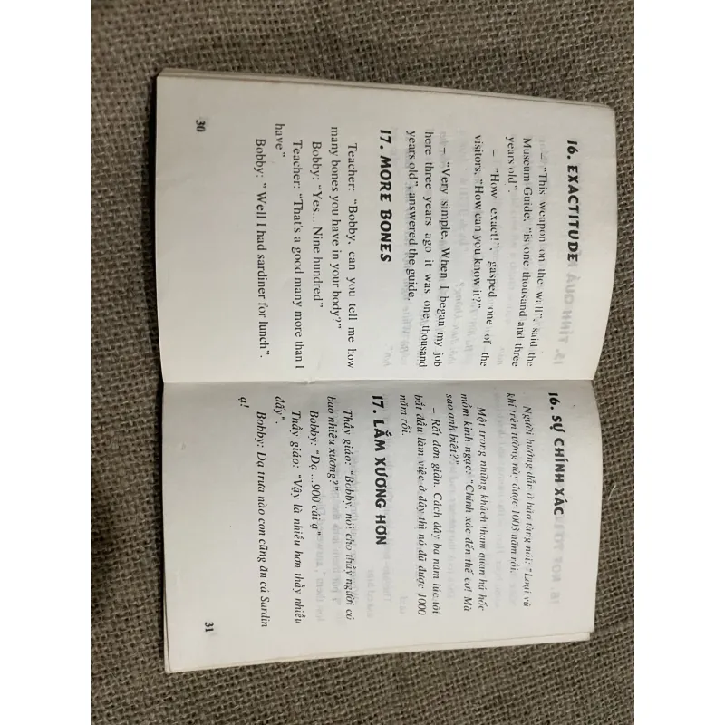 100 truyện cười song ngữ Anh - Việt - khổ mini 797269