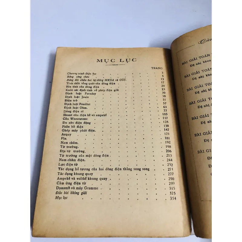 BÀI GIẢI TOÁN ĐIỆN HỌC (Đệ Nhị A,B & Kỹ Thuật) – Đàm Quang Hưng 718037