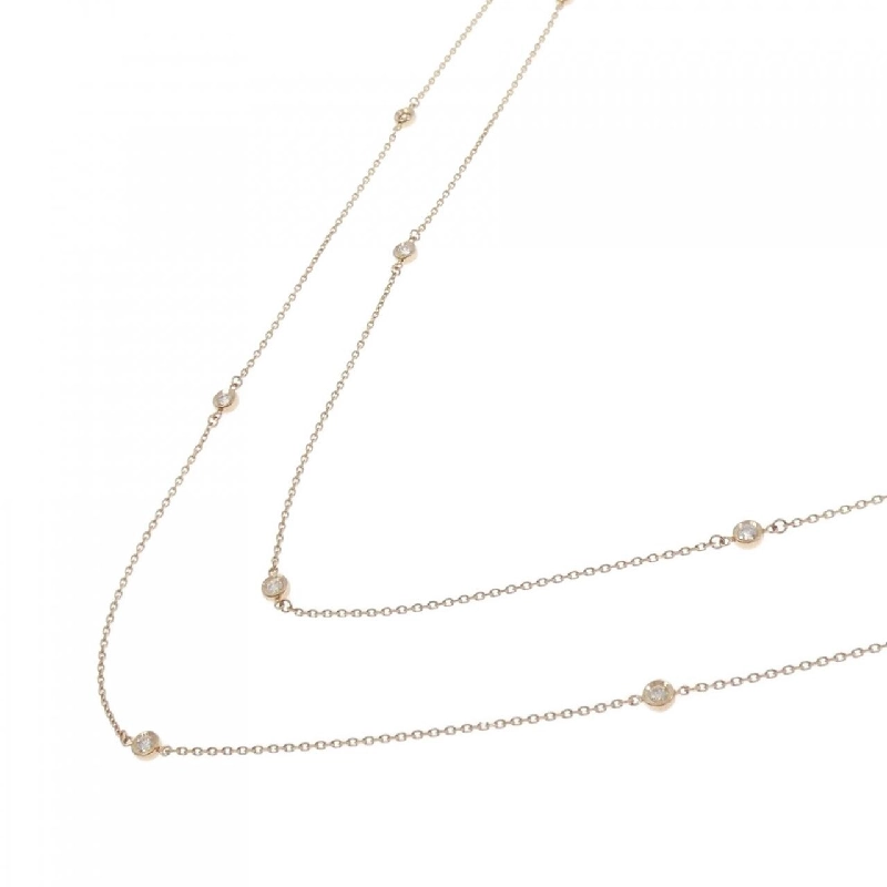 K18PG Dây chuyền kim cương 0.90CT - Hàng hiệu Chính hãng 850845