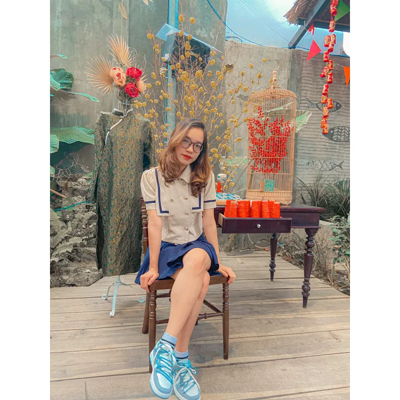 Set đầm học sinh 990569