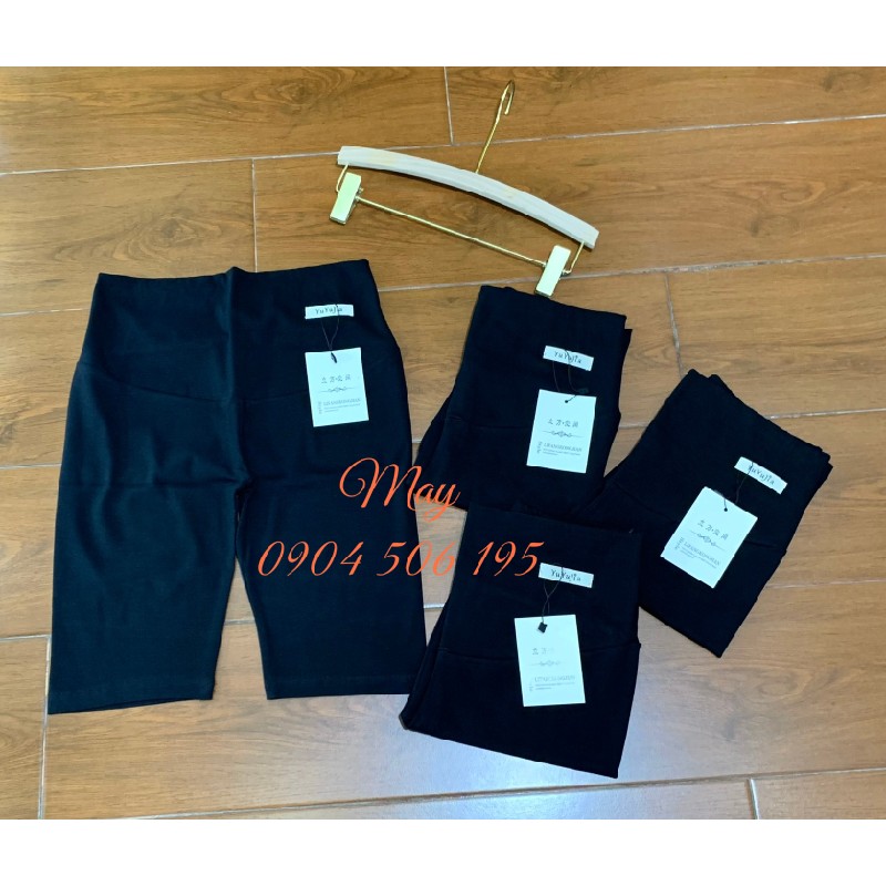 Quần legging đùi bầ 18098