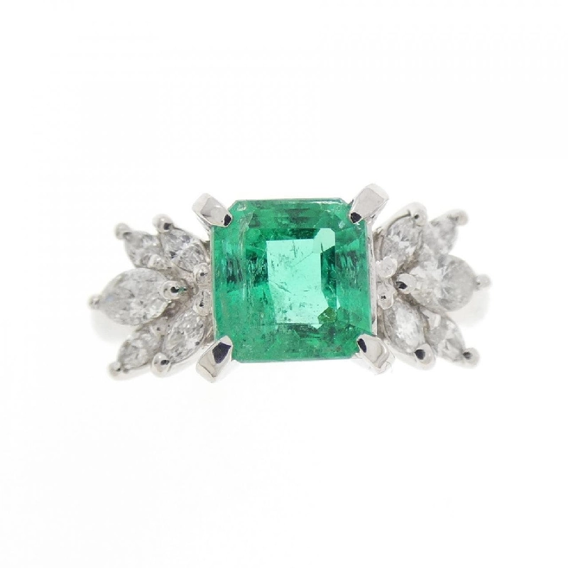 Nhẫn Emerald PT900 1.10CT - Hàng hiệu Chính hãng 854534