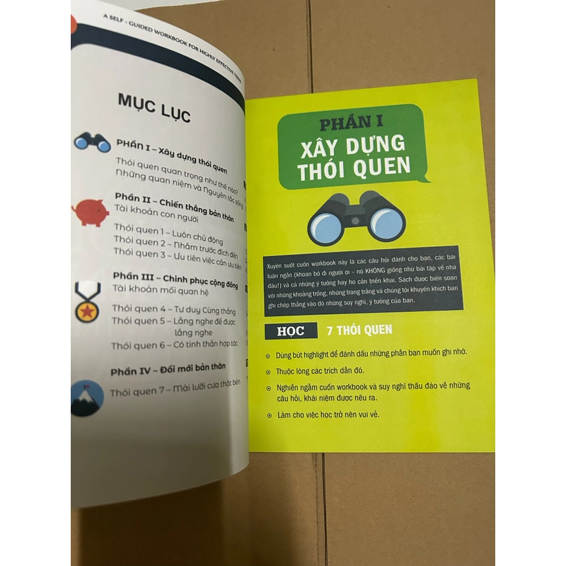 Thực hành 7 thói quen của bạn trẻ thành đạt 504243