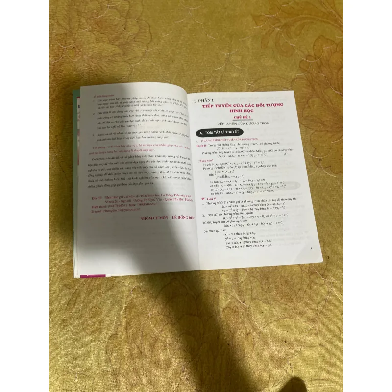 CÁC PHƯƠNG PHÁP GIẢI TOÁN TIẾP TUYẾN 731422