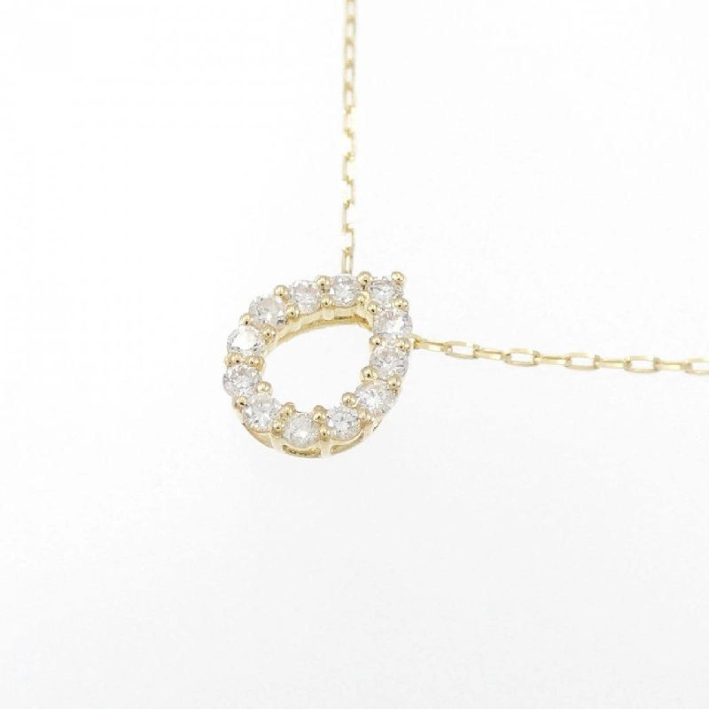 K18YG Dây chuyền kim cương 0.10CT - Hàng hiệu Chính hãng 862809