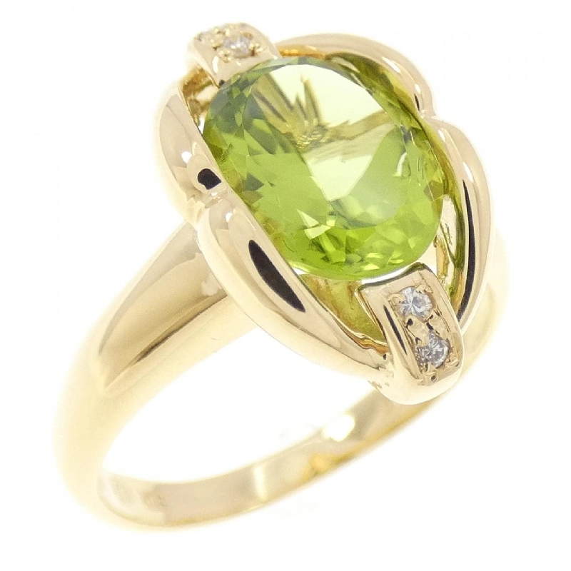 Nhẫn Peridot K18YG 2.71CT 666015